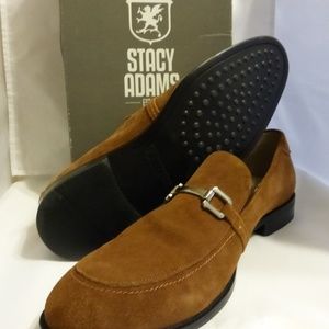 Stacy Adams Men's Brown Suede Shoes 11.5M